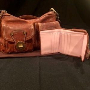 COACH - Cognac Colored Leather Purse
